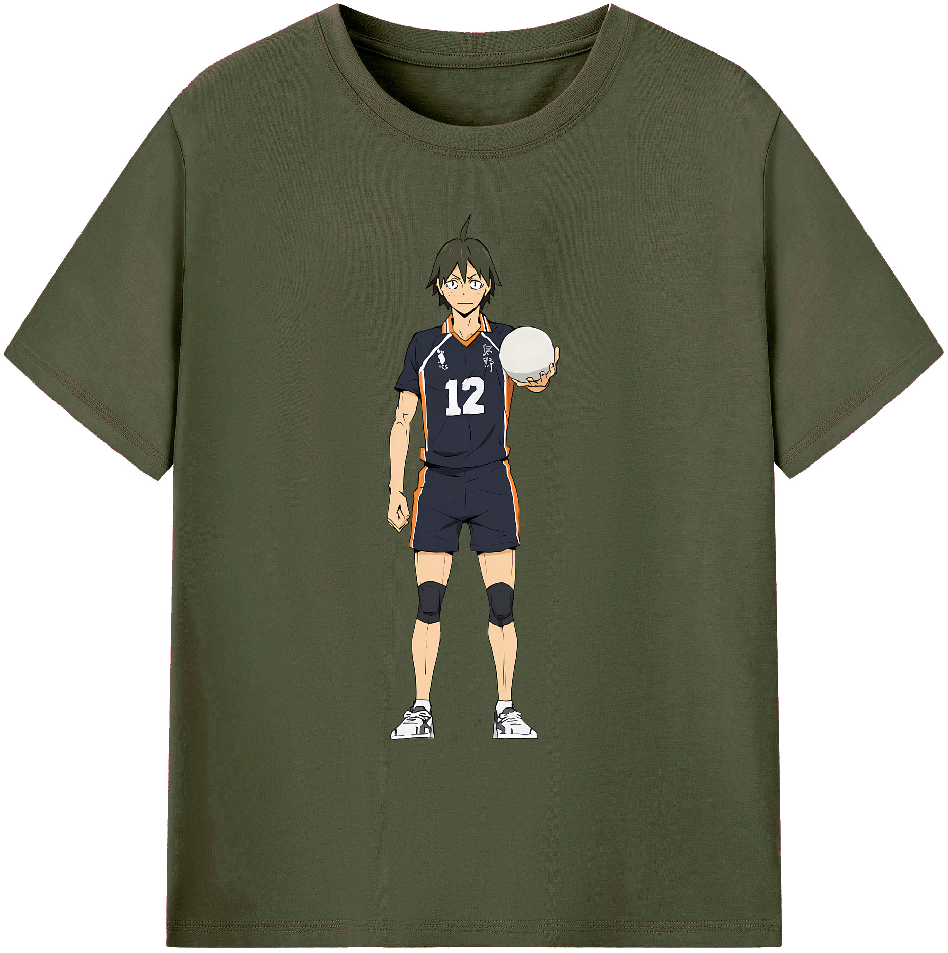（画像用） ハイキュー!! Haikyu!! 綿100％ メンズ半袖Tシャツ｜肌触りやわらか＆通気性